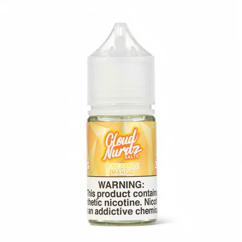 Cloud Nurdz Salts Pineapple Mango 30mL Salt Nic Pre-Steeped