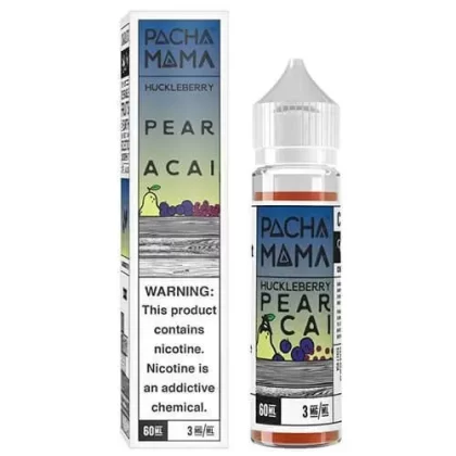 Pacha Mama – Huckleberry Pear Acai 60ml - Size#60ml~Level#0mg>3mg>6mg