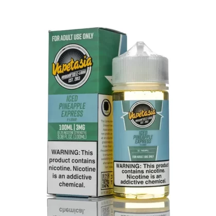 Vapetasia - ICED Pineapple Express - 100ml - 6mg