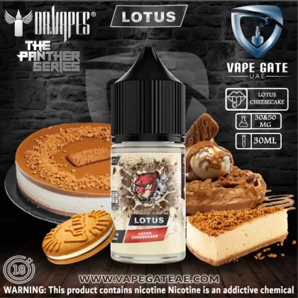 Lotus Cheesecake Saltnic - Dr Vapes - 30 mg / 30 ml