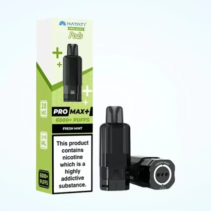 Hayati Pro Max+ 6000 Puffs Refill Pod – Fresh Mint