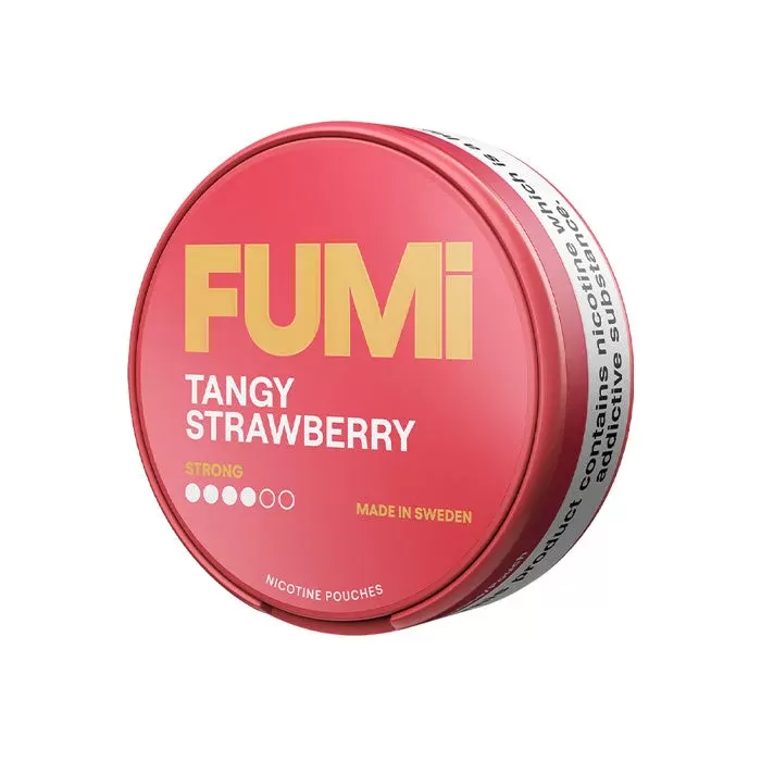 Tangy Strawberry Fumi Nicotine Pouches - Vape Product