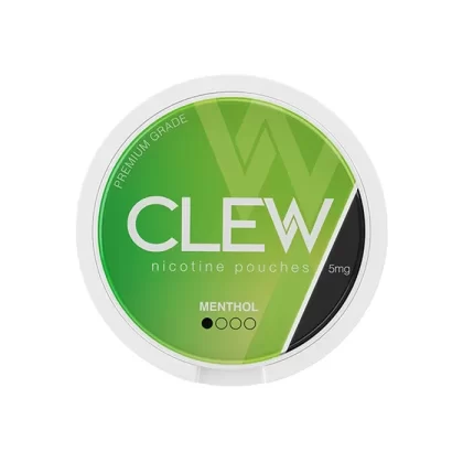 Menthol CLEW Nicotine Pouches - Vape Product, Vape Product