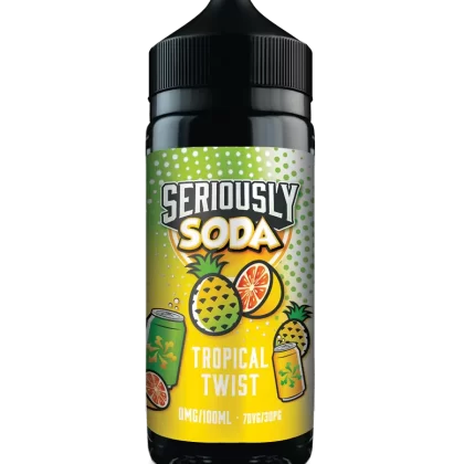 Tropical Twist (Soda) Seriously E Liquid 100ml – 70VG - Vapestorm Co
