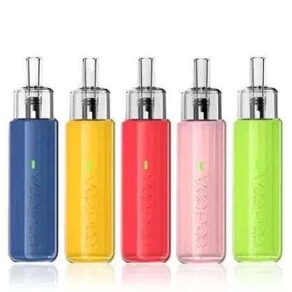 Voopoo Doric Q Pod Vape Kit - Colour#Deep Brown>Primrose Yellow>Misty Rose>Mint Green
