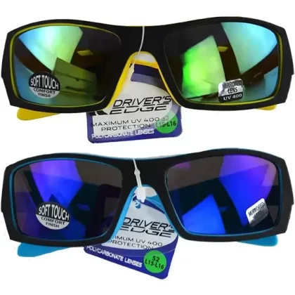 Sunglasses Drivers Edge Assortment – 6 Pieces Per Pack 53050