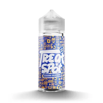 TREAT SPOT BANANA GRAHAMS 100ML SHORTFILL E-LIQUID