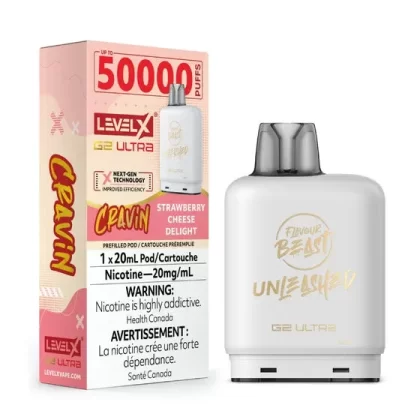 Level X Unleashed G2 Ultra – Cravin’ Strawberry Cheese Delight