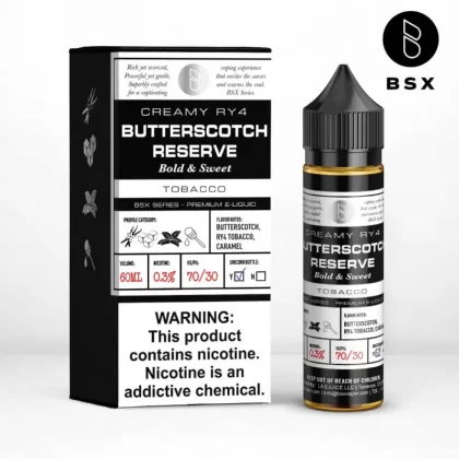 Glas BSX Butterscotch Reserve eJuice - Vape Product; Vape Product, Vape Product (913742)
