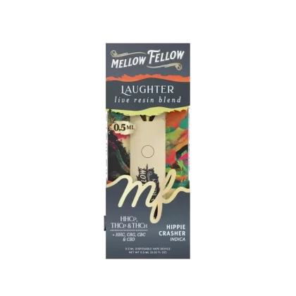 Mellow Fellow Laughter Blend 0.5ml Live Resin Vape – Hippie Crasher