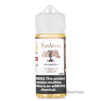 Ripe Vapes – Tobacco Cream 120mL - Vape Product, Vape Product