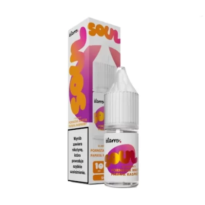 Liquid Klarro Soul Salt 10ml O Aromacie Pornstar Martini Papaya Raspberry 20mg
