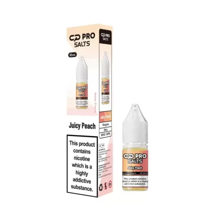 Crystal Pro CP Juicy Peach Nic Salt - 10 Pack - 10mg