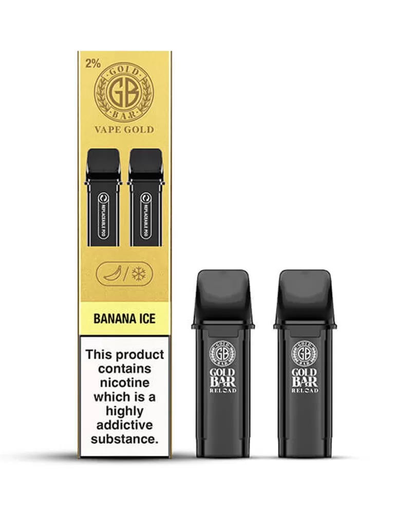 Gold Bar Refill Pods (x2) - Blue Raspberry