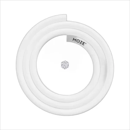 Wąż Moze Soft Touch Biały