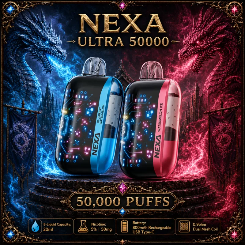 NEXA Ultra 50000 - Milky Loops (BLK Series)