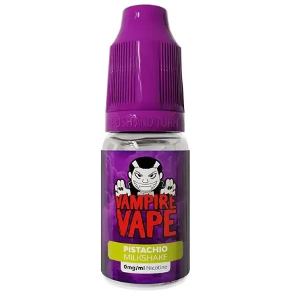 Pistachio Milkshake E-Liquid by Vampire Vape – Smooth Dessert Vape in 3mg, 6mg, 12mg & 18mg