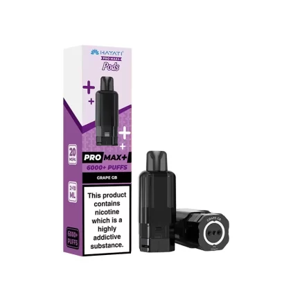Hayati Pro Max Plus Grape GB Prefilled Pod + Refill - Vapestore Co