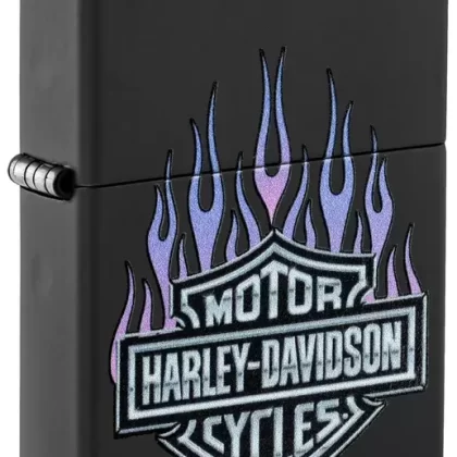 Harley-Davidson® Purple Flames Design