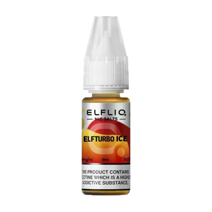 ElfTurbo Ice Elfliq Nic Salt by Elfbar - 10ml - 10mg