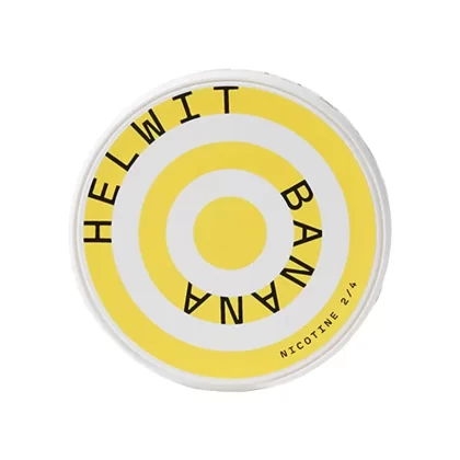 Helwit Banana Nicotine Pouches - Strength#7mg>15mg