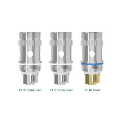 5PCS-PACK Eleaf EC Coil 0.5 Ohm-0.3 Ohm-0.15 Ohm Head - 0.5ohm