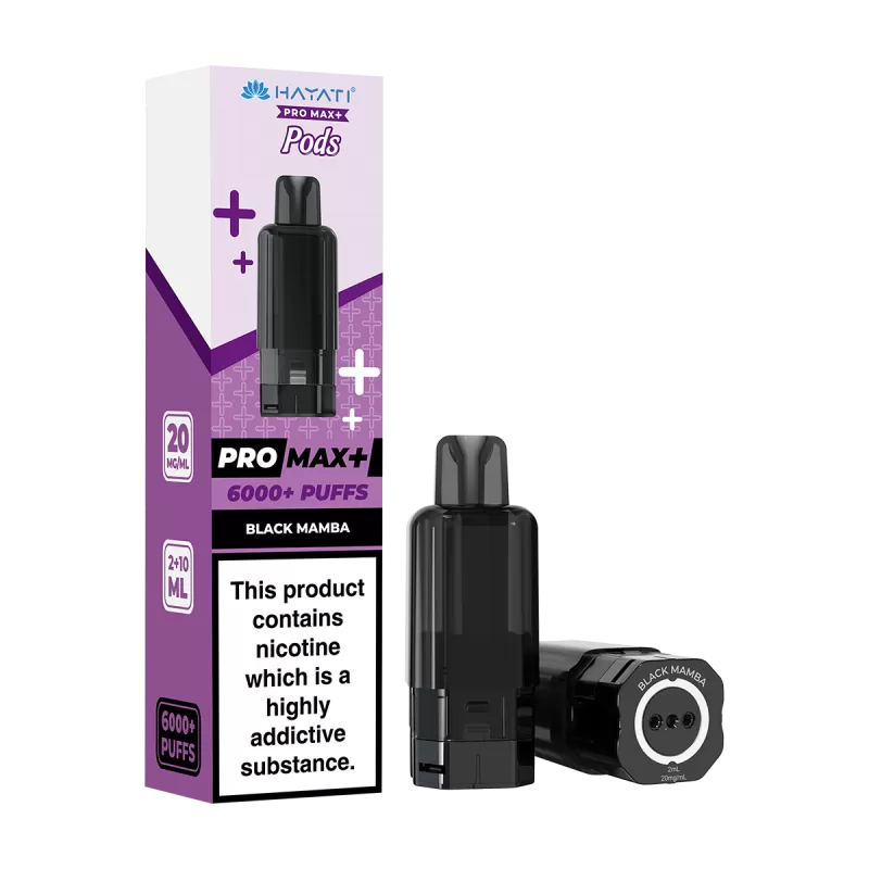 Black Mamba Hayati Pro Max+ Refill Pack - 20mg - Vape Product