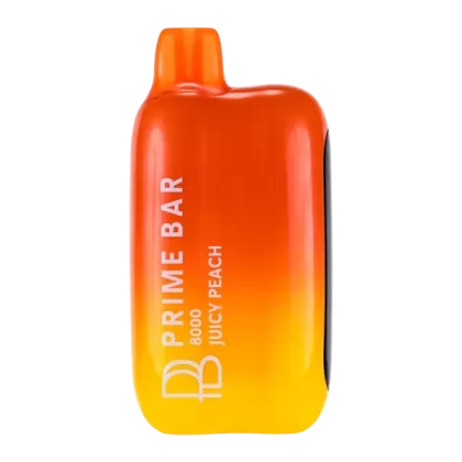 Juicy Peach Prime Bar 8000 - Size#Single>5 Pack~Nicotine#50mg