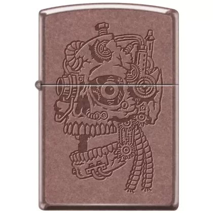 Zippo Lighter -Steampunk Skull