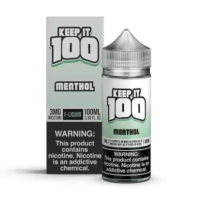 Keep It 100 Menthol 100ML - Vape Product; Vape Product, Vape Product