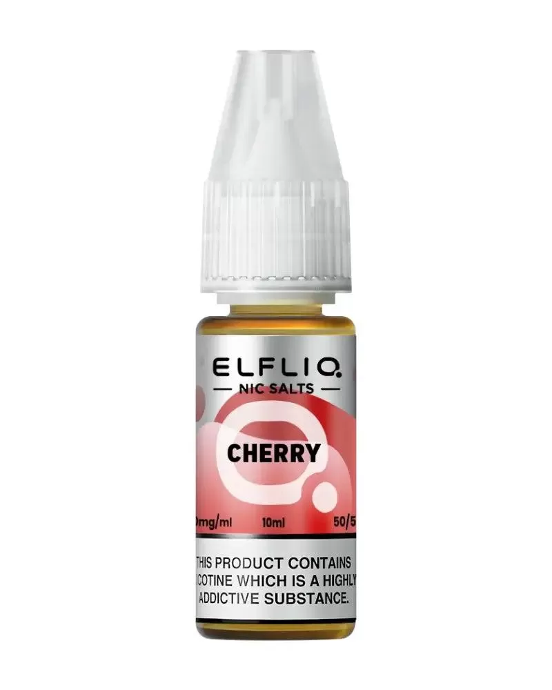 Elf Bar Elfliq Cherry Cola Nic Salt Vape Juice - Strength
