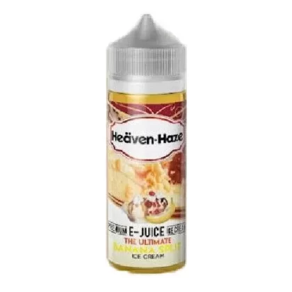 THE ULTIMATE BANANA SPLIT ICECREAM BY HEAVEN HAZE E LIQUID 100ML 70VG