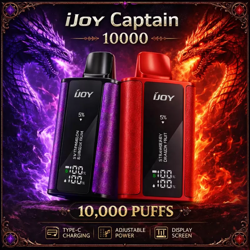 iJoy Captain 10000 - Strawberry Ice