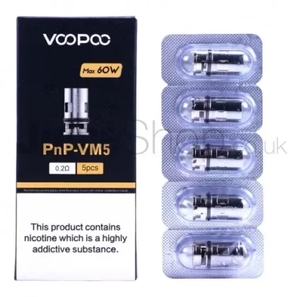 VooPoo PnP-VM5 Coils (0.2Ω) - Eliquidsupply