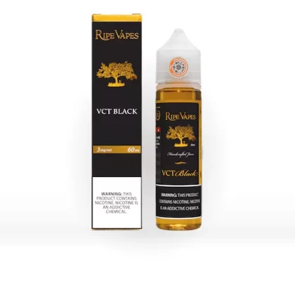 RIPEVAPES VCT BLACK VAPE ELIQUID