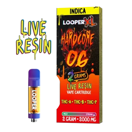 Looper XL Cartridge 2g: Hardcore OG by Looper Vape