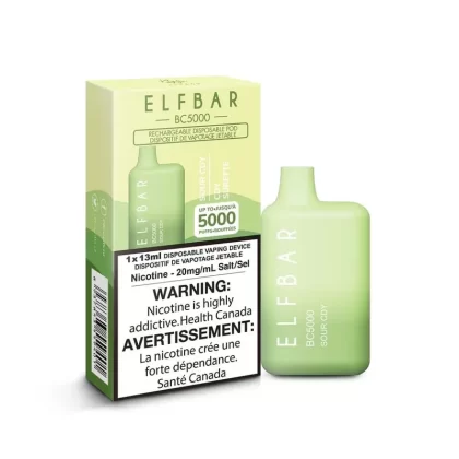ELF BAR BC5000 Disposable Vape – Sour CDY
