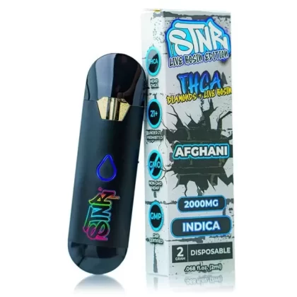 STNR Afghani 2000mg THCA Vape Pen - Shopthcvapes