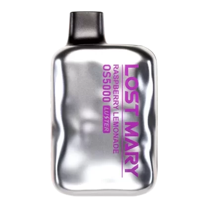 Raspberry Lemonade Lost Mary OS5000 Luster - Site#VAP~Nicotine#50mg~Size#Single>10 Pack