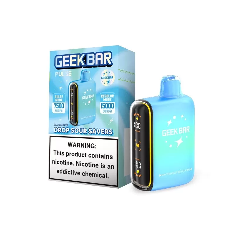 Geek Bar PULSE 15K Savers Edition Disposable Device - 15000 Puffs - Wild Berry Savers - Image 2