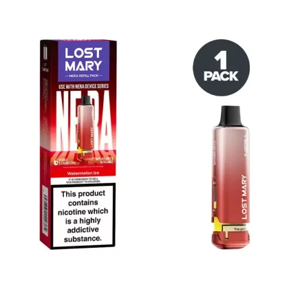 Watermelon Ice Lost Mary Nera 15K Refill Pack - Ecigdepot