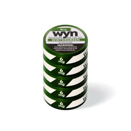 WYN Nicotine Pouches 5pk - Peppermint / 14mg - Skullvaping