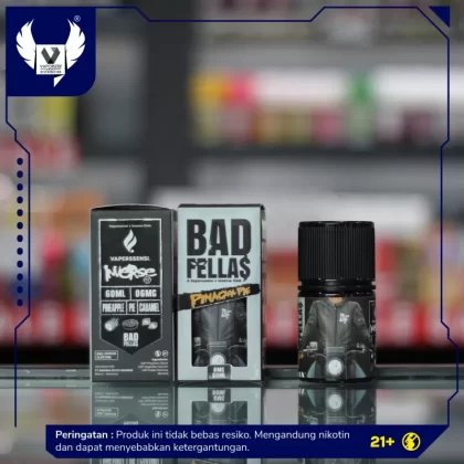BAD FELLAS V4 60ML PINEAPPLE PIE - Vaporizerjakarta
