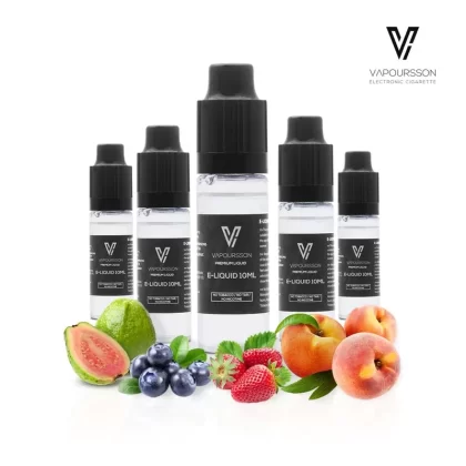 Vapoursson e-Liquid – Summertime Happiness 0mg 10ml Bottle x 5 Pack | Cigee