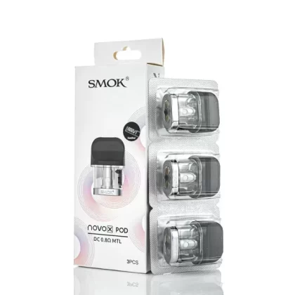 SMOK Novo X Replacement Pods - Pack of 3 - 0.8 ohm