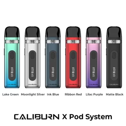 Uwell Caliburn X Vape Kit - Moonlight Silver