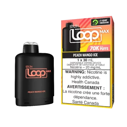 STLTH MAX LOOP – PEACH MANGO ICE