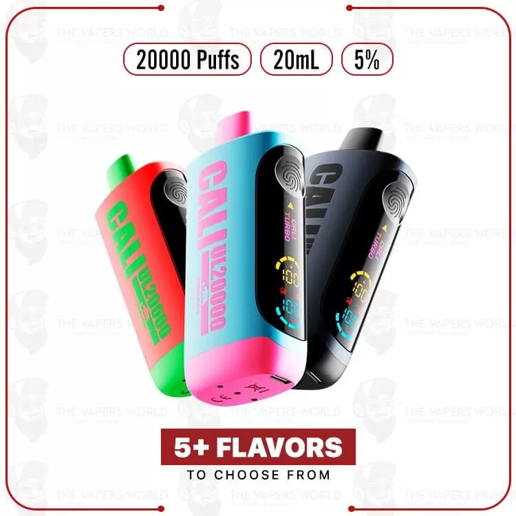 Cali UL20000 Emerald Edition 20K Puff Disposable - Thevapersworld