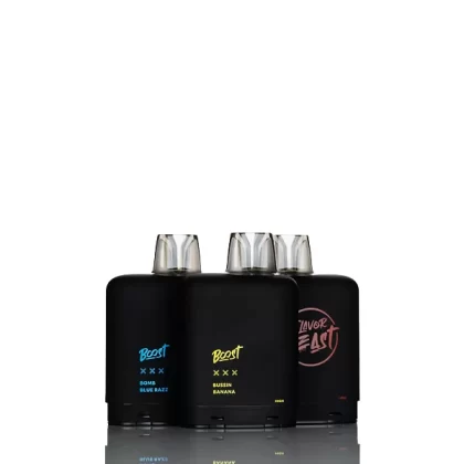 Flavor Beast Boost Pods 25000 Puffs (Battery sold Separately) - Mad Mango Peach