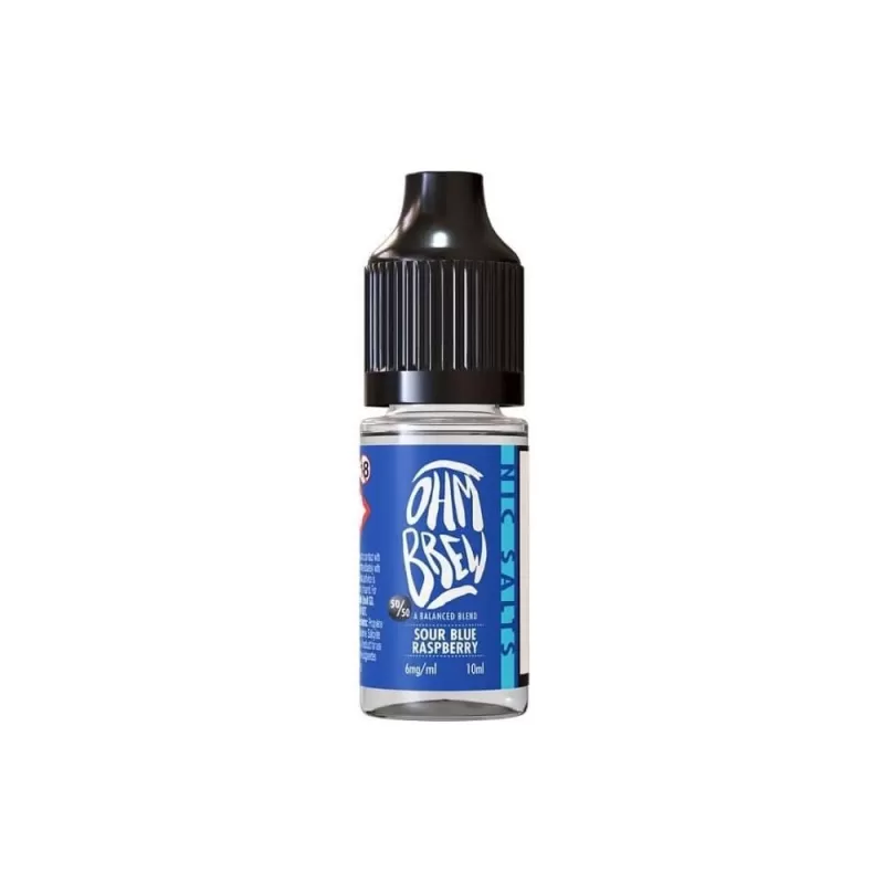 Sour Blue Raspberry Nic Salt E-Liquid (10ml) - 6mg